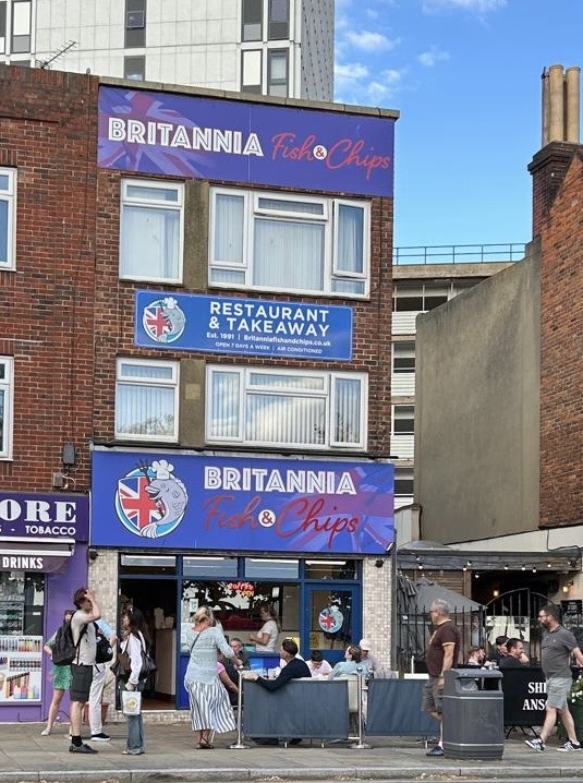 A Trip to Britannia Fish and Chips, Portsmouth